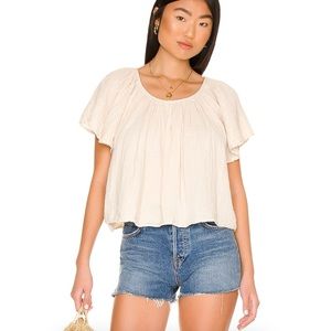 9 Seed Flutter Sleeve Top XS/S